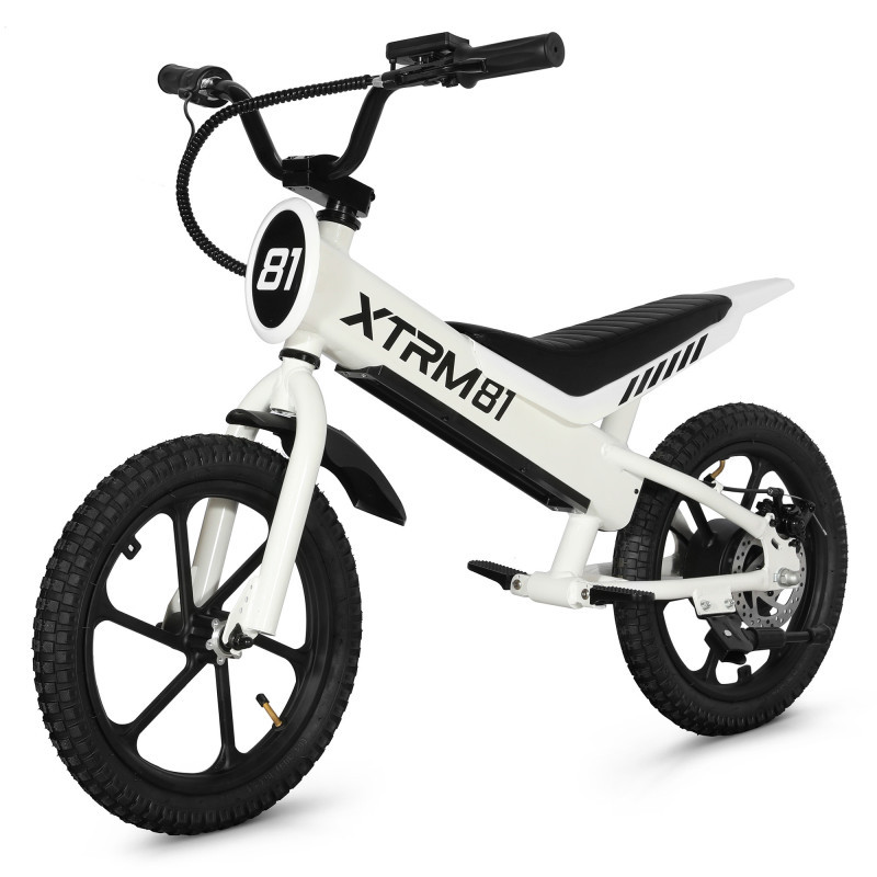 Draisienne électrique pour enfant 36V 350W DX 16 BLANCHE