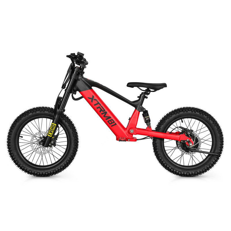 Draisienne électrique enfant XTRM 81 DX 18 36V 500W rouge